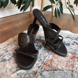 Brown boho women’s sandals